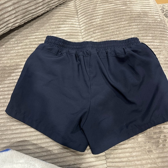 Old Navy Girl’s Navy Athletic Shorts - Picture 2 of 3